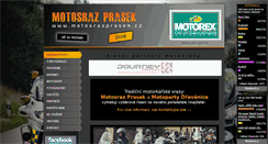 Desktop Screenshot of motosrazprasek.cz